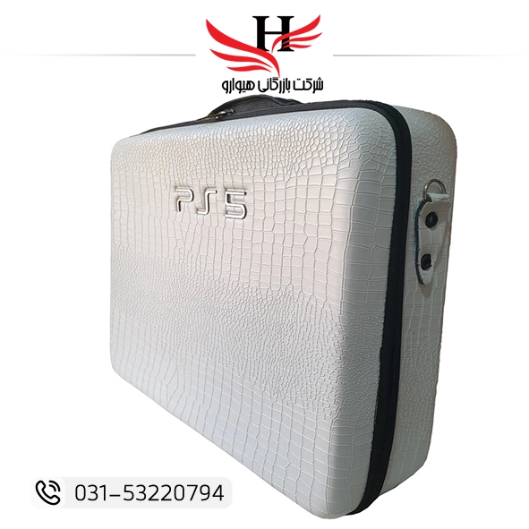 کیف حمل کنسول PS5 طرح Gamer مدل FAT | کیف محافظ و کیف حمل پلی استیشن 5 مناسب نگهداری کنسول و لوازم جانبی PS5